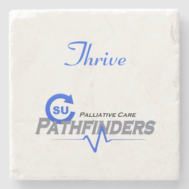 THRIVE Stone Coaster (Front)