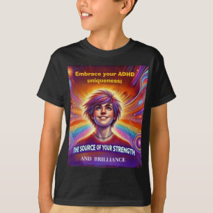 Thriving With ADHD*Embrace Your ADHD Uniqueness T-Shirt
