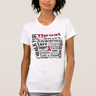 Throat Cancer Awareness Walk T-Shirt
