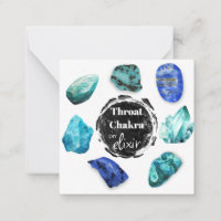 *~* Throat Chakra Elixir AP64 Stones