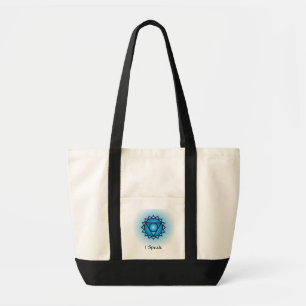 Throat Chakra Impulse Tote Bag