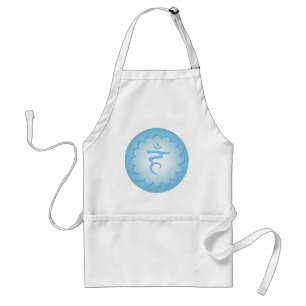 Throat Chakra - Light Blue Standard Apron
