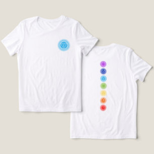 Throat Chakra Vishuddha T-Shirt Tri-Blend Shirt