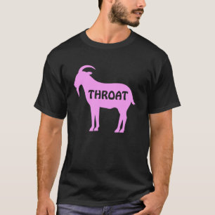 Throat Goat Adult Humour Costume T-Shirt