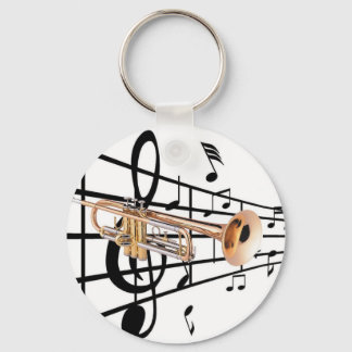 Thrompete key keychain