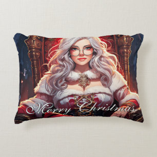 Throne Diva – Santa's Hottest Sister Accent Pillow