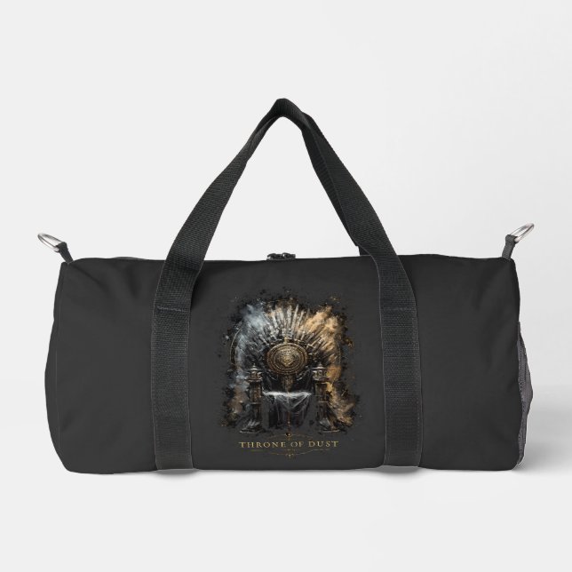 Throne of Dust Dark Fantasy Duffel Bag (Front)