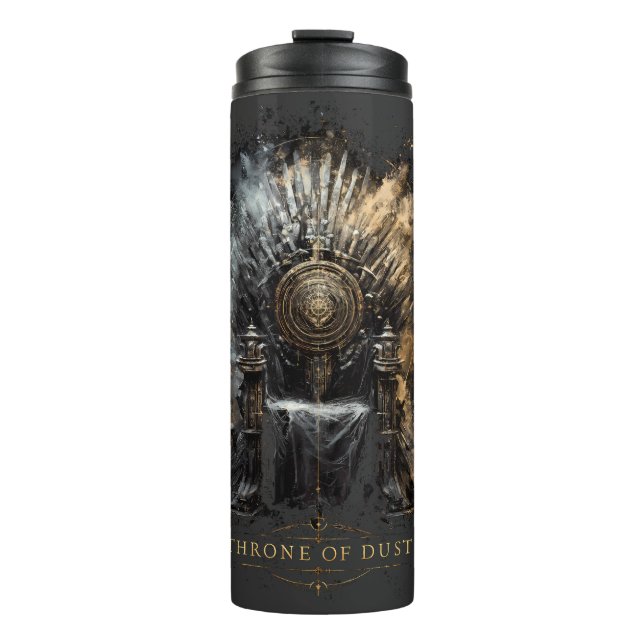Throne of Dust Dark Fantasy Thermal Tumbler (Front)