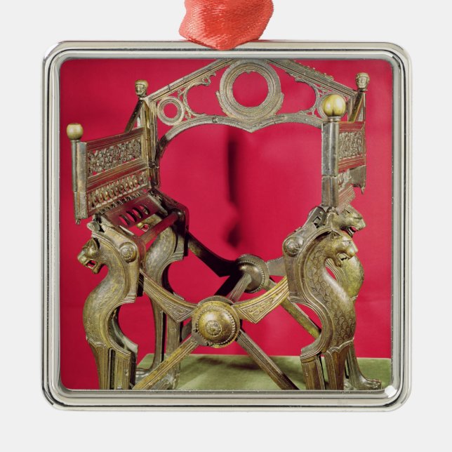 Throne of King Dagobert, Metal Ornament (Front)