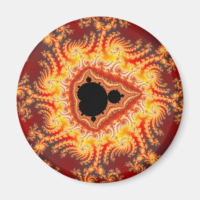Throne of satan - Fractal Magnet (Front)