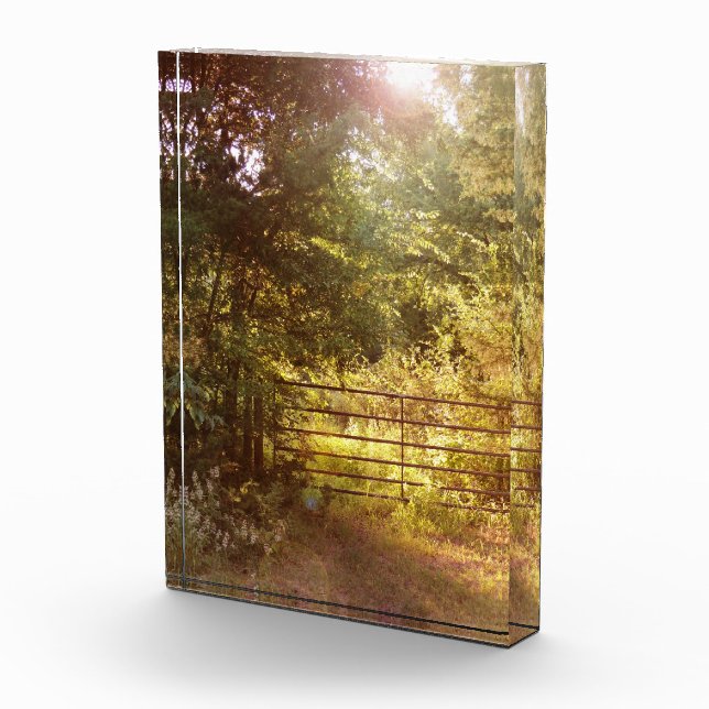 Through a Country Gate Photo Block (Right)