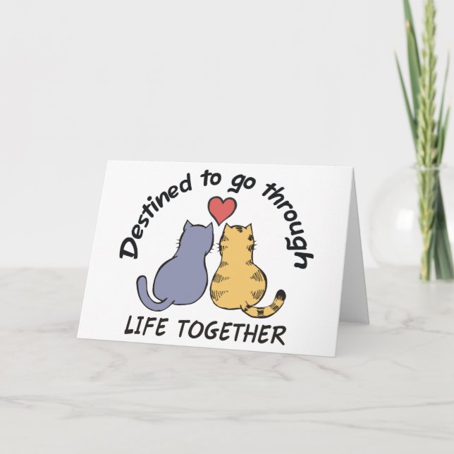 Through Life Together Card (Front)