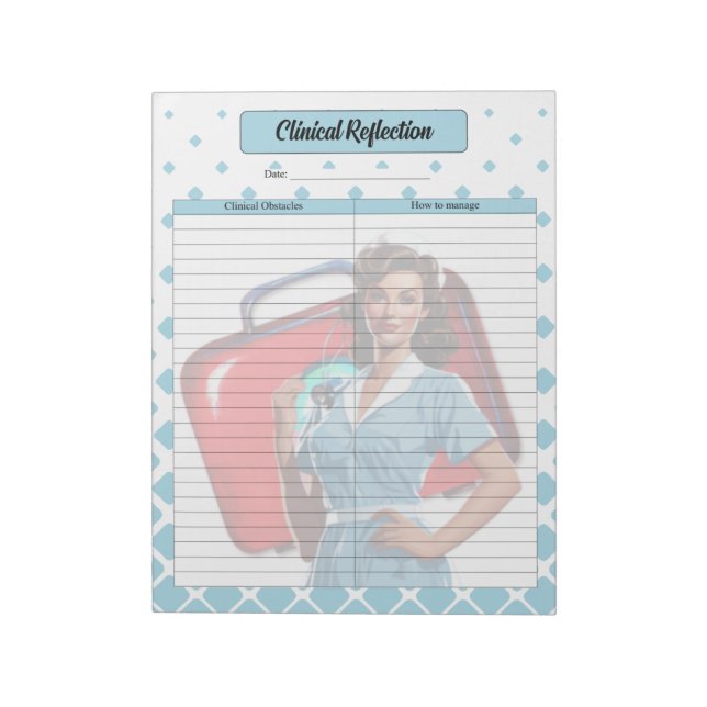 Through Nursing School_ Clinical Reflection Notepad (Rotated)