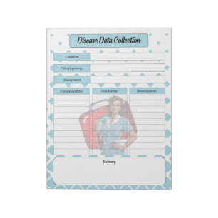 Through Nursing School_ Disease Data Collection Notepad