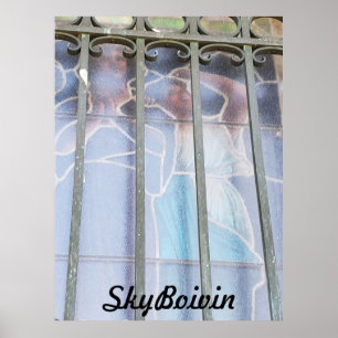 through the bars Print, Value Poster Paper (Matte)