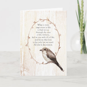 Through the Eyes of the Infinite Inspirational Card