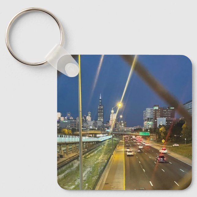 Through The Fence Keychain (Front)