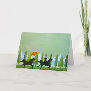 Through the Fields Card