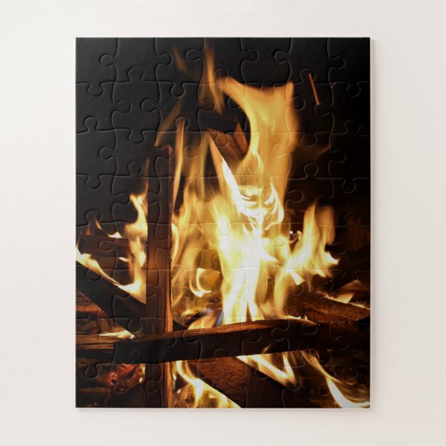 Through the Flames Jigsaw Puzzle (Vertical)