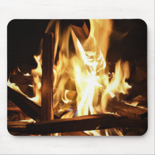 Through the Flames Mouse Pad