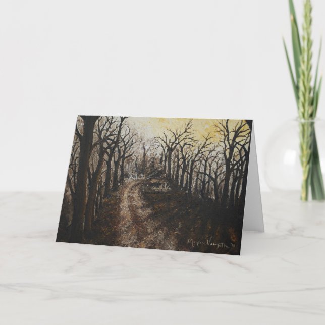 Through the Forest Greeting Card (Front)
