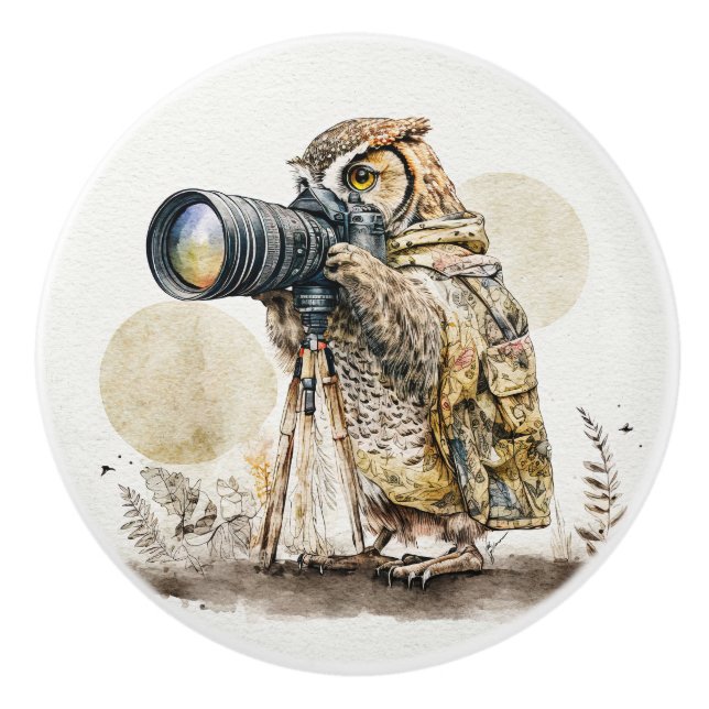 Through The Glass Ceramic Knob (Front)