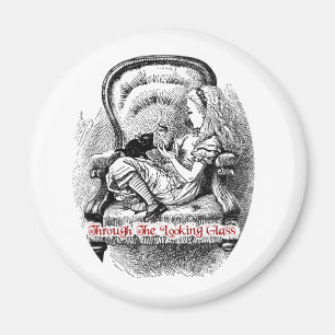 Through The Looking Glass - Design #2 Magnet