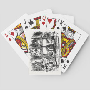 Through the Looking Glass, Tweedledum & Tweedledee Playing Cards