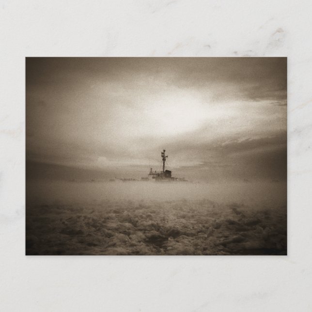 Through the Mists, Through the Ice Postcard (Front)