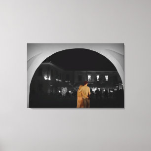 Through the tunnel canvas print