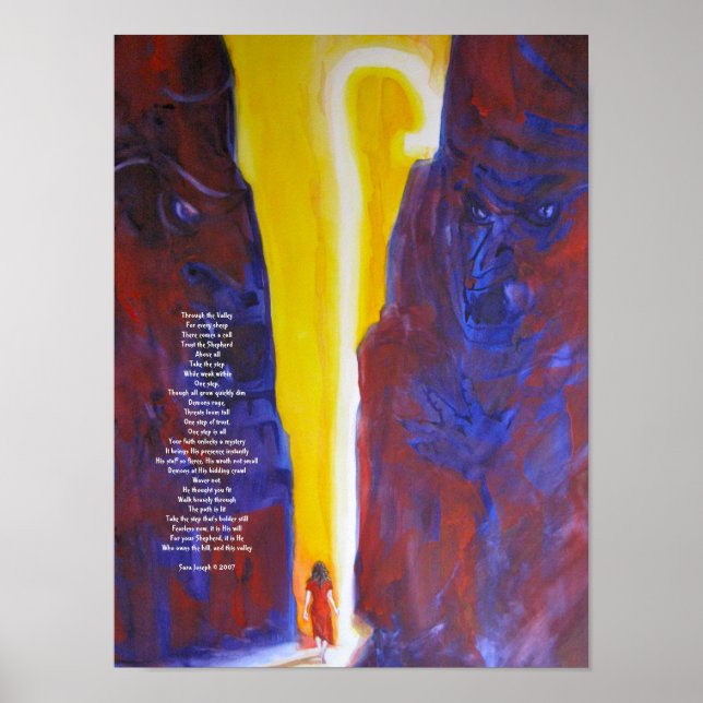 Through the Valley Poster (Front)