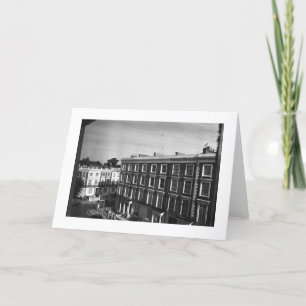 THROUGH THE WINDOW Card