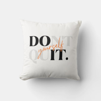 Throw billow pillow