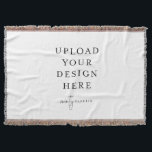 Throw Blanket 54" x 38"<br><div class="desc">Customize your design in Templett. After you are done editing, download your file in a JPG format (don't forget to turn on the bleed option). Upload your design here by clicking on the blue "Personalize" button.</div>