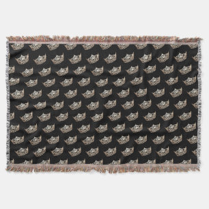 Throw Blanket-Pageant Crown