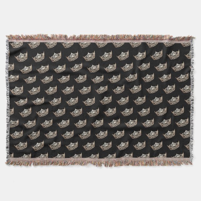 Throw Blanket-Pageant Crown (Front)
