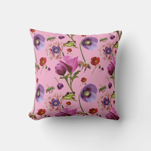 Throw Blanket Pillow (Front)