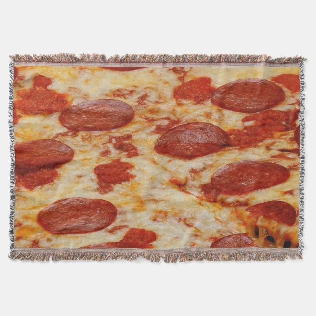 Throw Blanket/Pizza Blanket (Front)