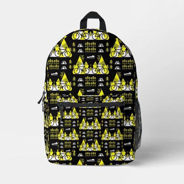 Throw Blanket Printed Backpack (Front)