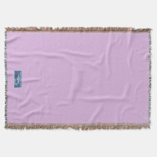 Throw Blanket (Solid Pale Lilac) RFPMDesigns©️2024