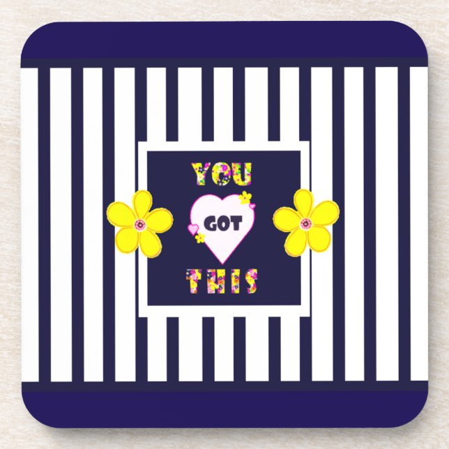 Throw Cushion Coaster (Front)