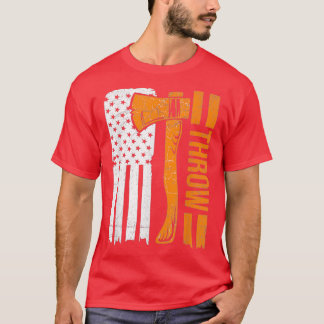 THROW Design for a Axe throwing adult T-Shirt