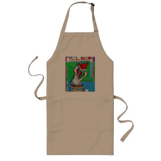 Throw Mud Long Apron