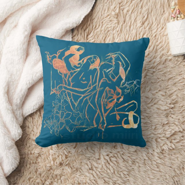 THROW "PELLOW" studio miiri Throw Pillow (Blanket)