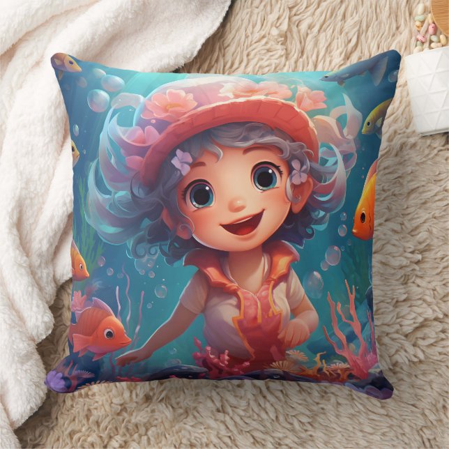 Throw Pillow (Blanket)