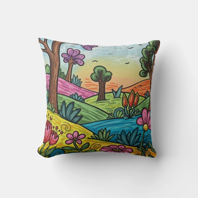 Throw Pillow (Front)