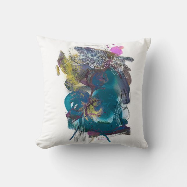 Throw Pillow 16" x 16" (Front)