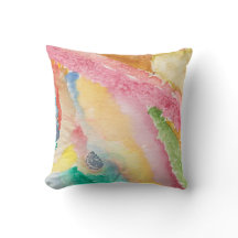 Throw Pillow 16x16 with abstract design