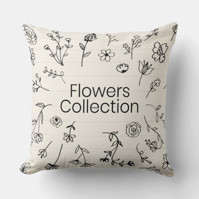 Throw Pillow 20" x 20" (Front)