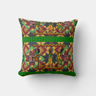 Throw Pillow African